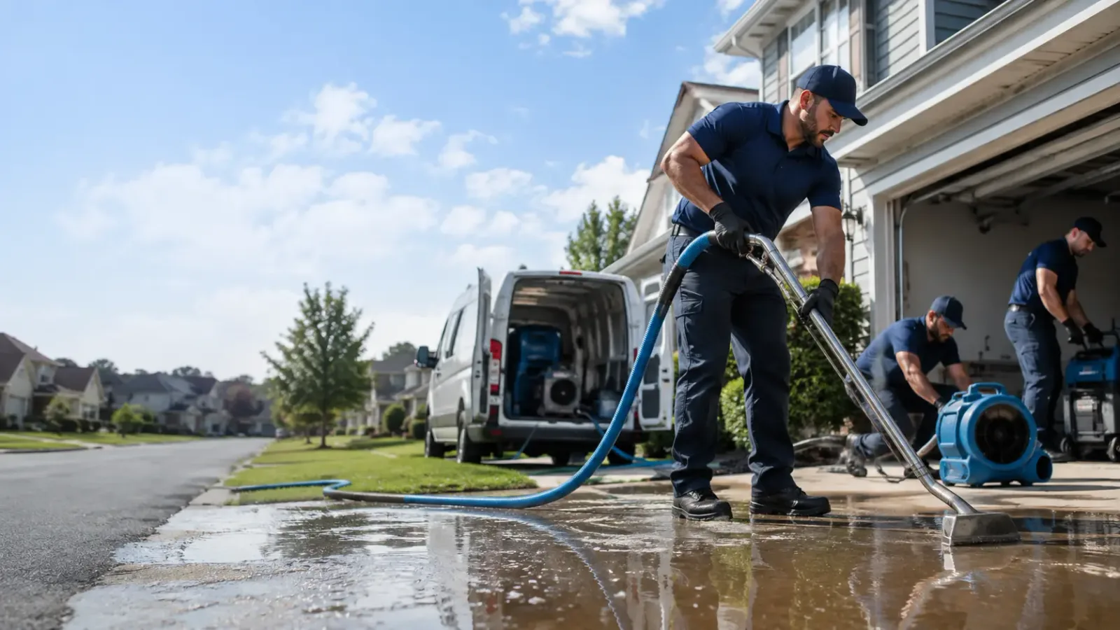 Flood Damage Restoration in Mount Hope, WI